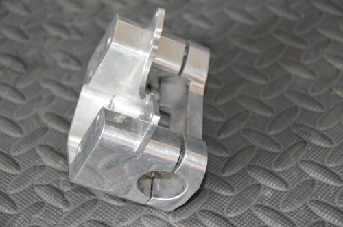 Billet handle bar clamp w/ key holder - yamaha banshee - ignition mount