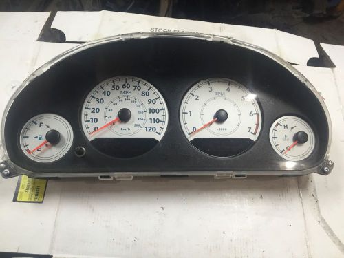 05 2005 chrysler town &amp; country speedometer tach cluster oem