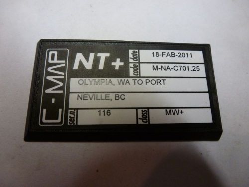 Cmap nt+ chart card, for raymarine and others, olympia to port neville bc