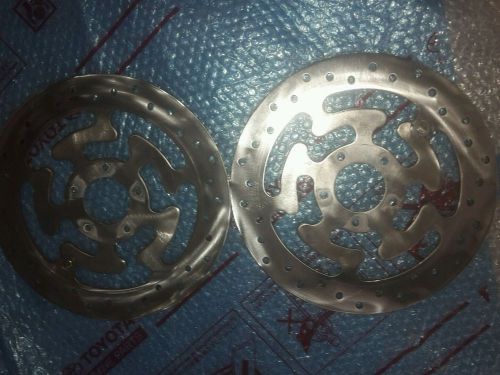 Harley davidson touring front brake rotors left and right