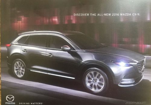 2016 mazda cx-9 brochure