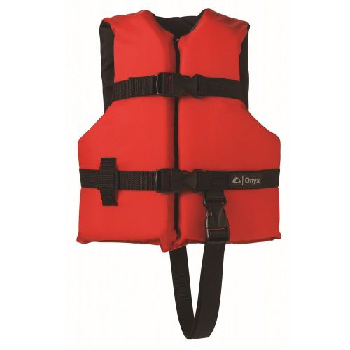 Kent onyx general purpose boating vest, child, 30-50 pounds, 20-25-inches chest