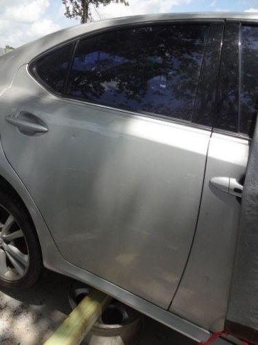 2006-2013 lexus is250 is350 right rear quarter panel shell metal passenger side