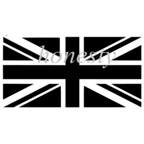 Union jack flag funny art  sticker vinyl decal car laptop window wall decor gift