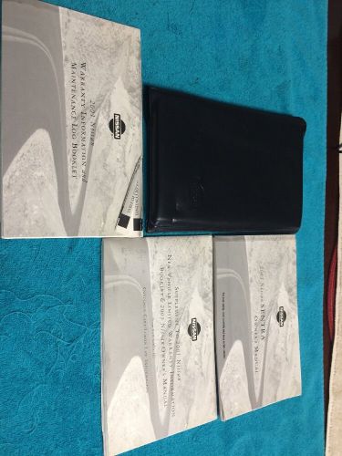 2001 01  nissan sentra owners manual oem