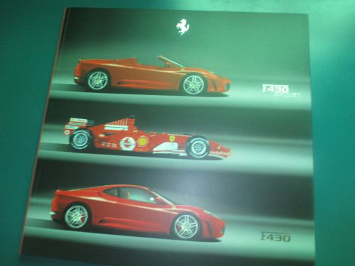 Ferrari 430 scuderia soft-cover  brochure, catalogue, prospek