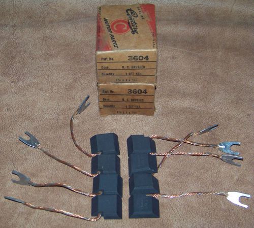 Century motor parts #3604 - d.c. brushes - 1 1/4 x 1 x 7/16 - 2 sets - 8 brushes