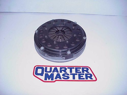 Quartermaster 7-1/4&#034; double disc 29 spline clutch &amp; chevy backing plate j1