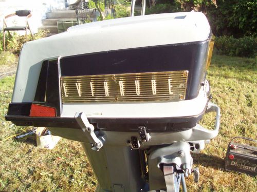 1958-59 evinrude 35 hp lark outboard motor shipping is available