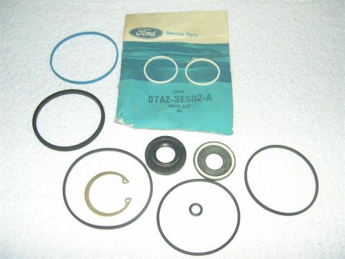 Nos 1975 79 ford lincoln merc power steering gear seal kit partial d7az-3e502-a