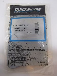 New mercury quicksilver 5.0l / 5.7l v8 gasket thermostat hsg cover 27-33179 2