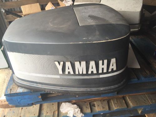 1992 yamaha 115 hp 2 stroke v4 outboard engine top cowling cover hood