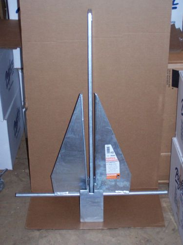 Danforth style  anchor for boats 35' - 38' super hooker 25 lbs tie down 95055