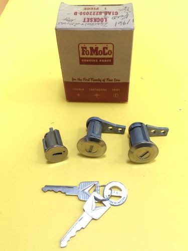 Ford fomoco galaxie nos ignition &amp; door lock set with keys