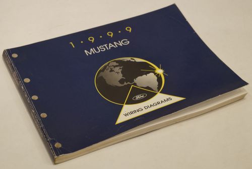 Authentic 1999 ford mustang factory wiring diagrams shop manual evtm