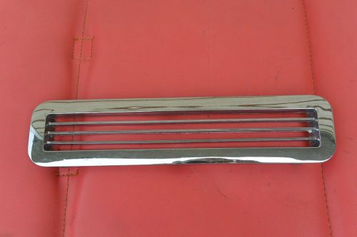 1967-72 chevy/gmc c-40-c-940 hood side chrome bezel air inlet duct 366/427 cool