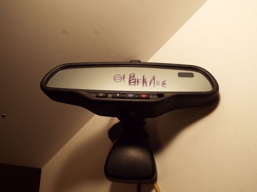 2001 buick park ave interior rear view mirror.on star.