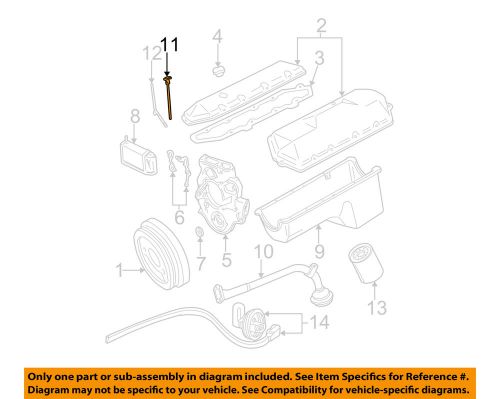 Ford oem 99-03 f-250 super duty 7.3l-v8 engine-level indicator f81z6750da