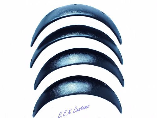 Fender flares set universal ,jdm style 3.3 inch - 8.5 cm abs plastic