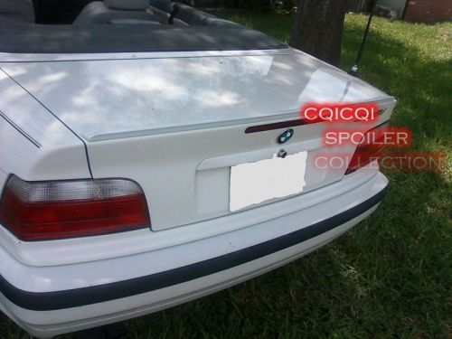 Painted trunk lip spoiler for bmw e36 convertible all color ◎