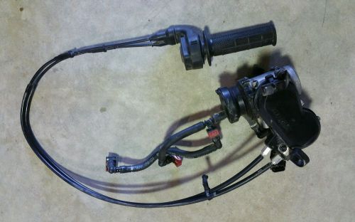2012 kawasaki kx250f keihin throttle body, cables, 13 kx 250f b3378 oem