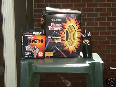 Pertronix 1  3 pc set 1281 ford ignitor, coil,7mm wires 260,289,302,351,352,390