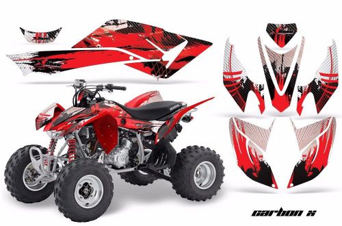 Amr racing honda trx 400 ex graphic kit wrap quad decal atv 2008-2015 carbon x r