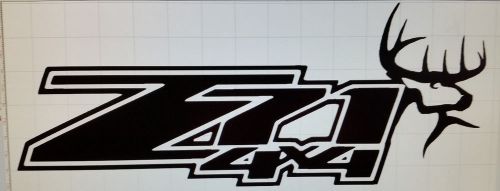 *new*your choice*set of z71 4x4/ outline/with buck/ vinyl decal sticker