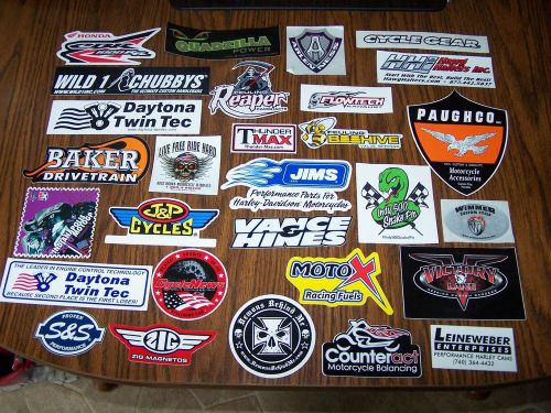 Lot of  original motorcycle - stickers