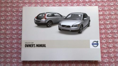 2009 volvo c30 t5 owner's manual book great shape cheap