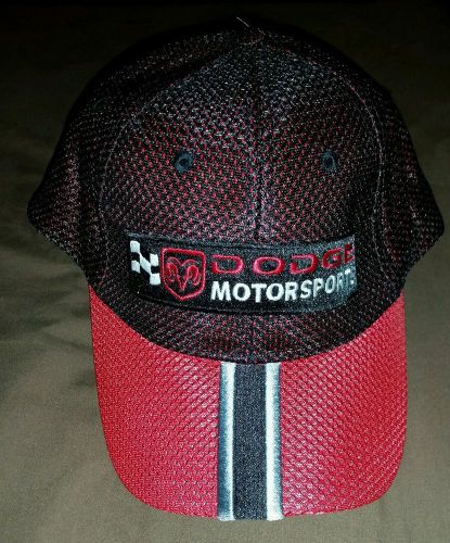 Dodge motorsports textured hat