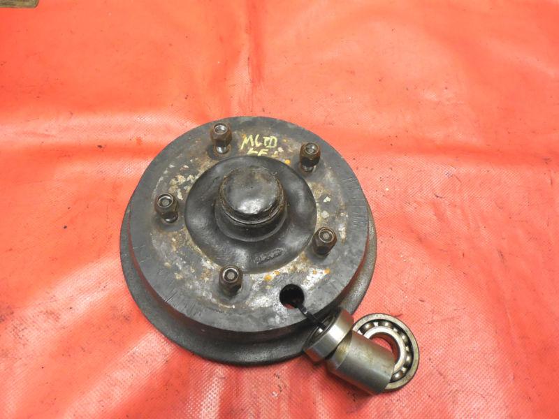 Buy MG TD, Original Left Front Steel wheel Brake Drum, VGC!! in Kansas