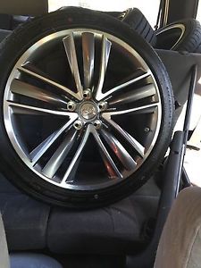 2016 infinity q50s 3.0t silver sport stock wheels/tires set of 4 tires/wheels