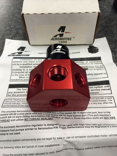 Aeromotive 13202 carburated a2000 fuel pressure regulator 4 port with bypass