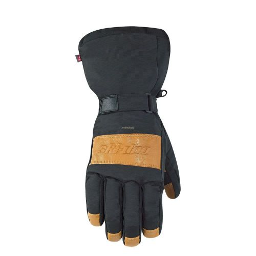 2017 ski-doo utility gloves - black
