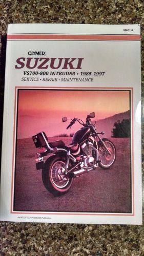 Clymer suzuki vs700-800 intruder 1985-1997 service/ repair/ maintenance book