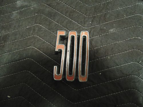 Coronet 500 emblem