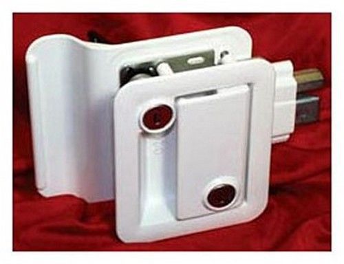 Rv trailer dead bolt entry door latch wesco 43610-09-sp