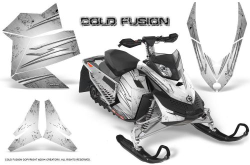 Ski-doo rev xp snowmobile sled creatorx graphics kit wrap decals cfw