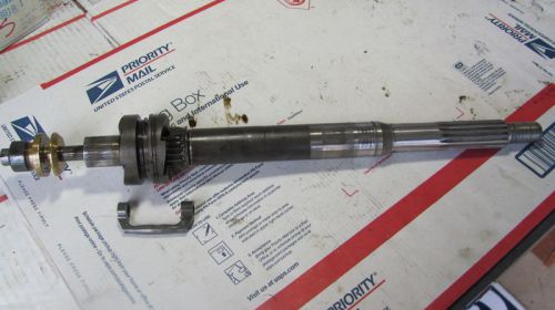 1987 v6 mercruiser mr 175hp propeller shaft with clutch dog &amp; activating shift