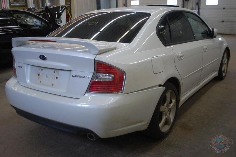 TAILGATE / TRUNK / DECKLID LEGACY 1169543 05 06 07 08 09 ASSY WHT WITH SPOILER, US $349.99, image 4