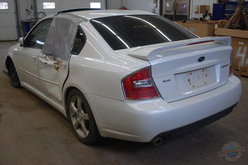 TAILGATE / TRUNK / DECKLID LEGACY 1169543 05 06 07 08 09 ASSY WHT WITH SPOILER, US $349.99, image 5