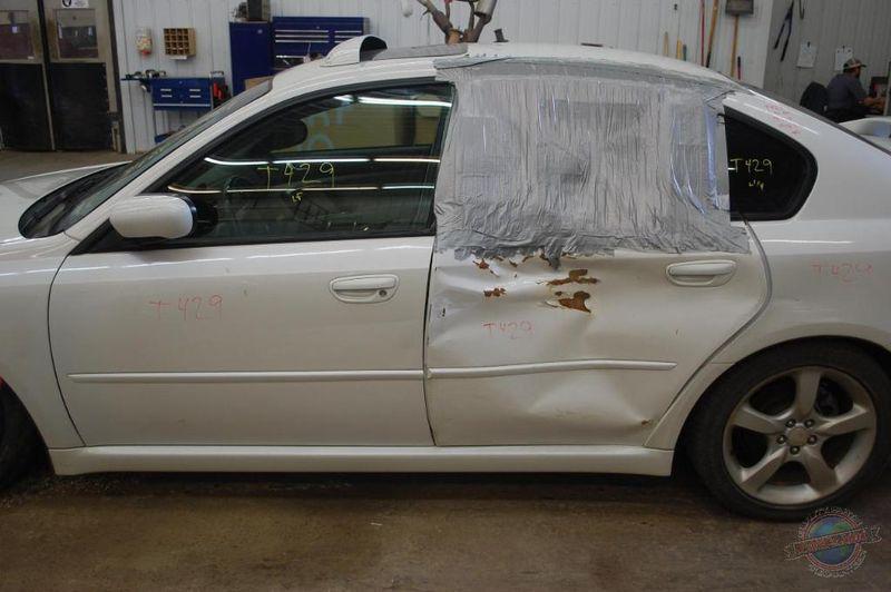 TAILGATE / TRUNK / DECKLID LEGACY 1169543 05 06 07 08 09 ASSY WHT WITH SPOILER, US $349.99, image 6