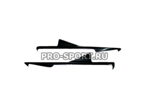 Peugeot 206 (1998-2003) paintable headlights eyebrows, 2 pcs.