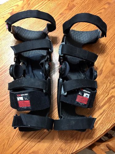 Evs web carbon fiber xl knee braces