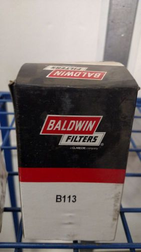 Baldwin filters b113 oil filter, spin-on, full-flow