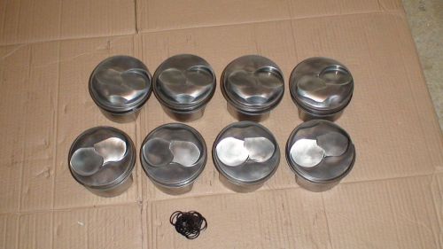Srp big block chevy pistons 4.500" bore, 41cc big dome, 4.0" stroke. 6.135" rod