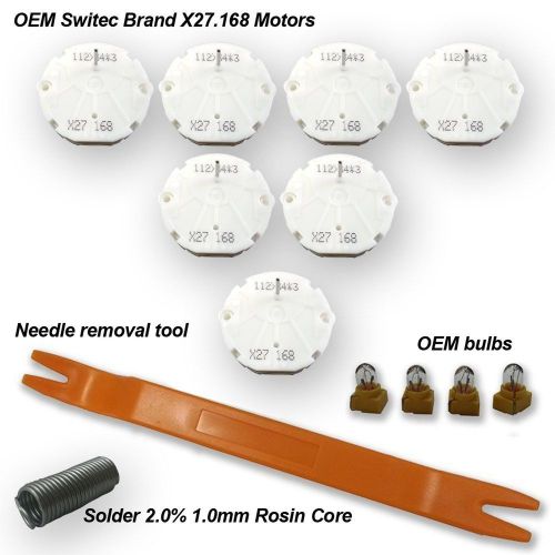 Gm stepper motor repair kit by dr.speedometer - x27 168 - (7 motor kit) fits ...