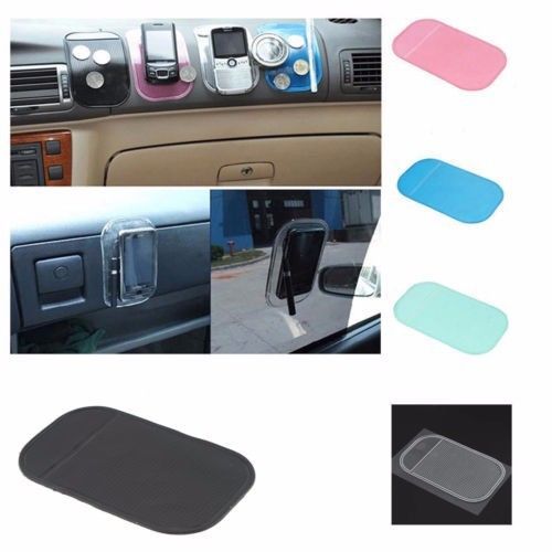 Car sticky non slip magic pad for mobile phone gps transparent high quality new