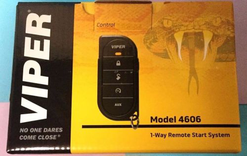 Viper 4606v remote start and keyless entry